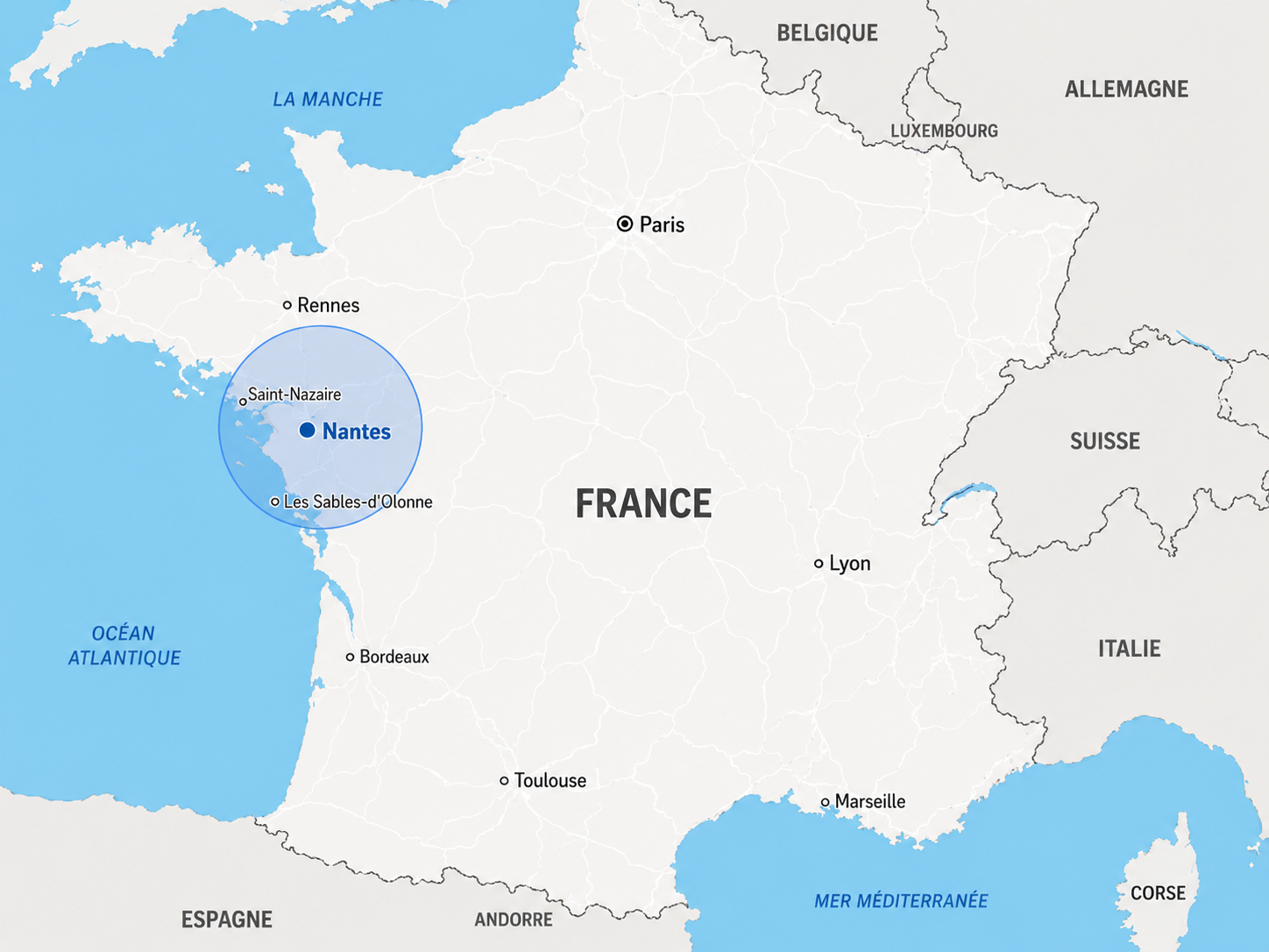 Zones d'intervention Surfacetanche
